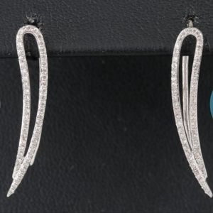 14kt gold earring climbers